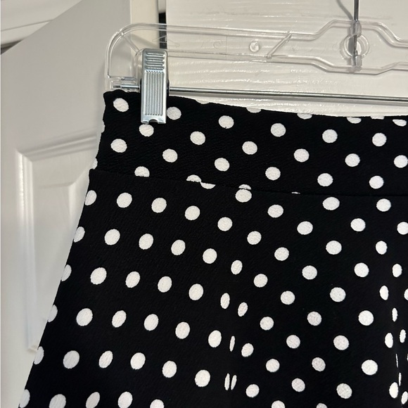 JM Fluerette Black & White Polka Dot Skirt - Picture 3 of 8